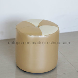 New Arrival Oval Leather Soft Stool for Club (SP-ES128)
